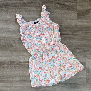 Picapino floral print romper